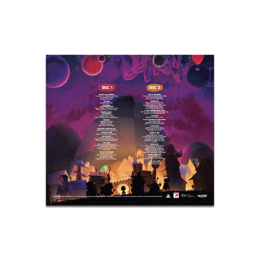 Sackboy: A Big Adventure Soundtrack CD - CD - iam8bit - Shop Just for Games