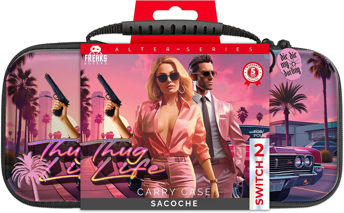 Sacoche pour Switch 2 / Switch / Oled - Alter Series Thug Life - Housses et Protections - Freaks and Geeks - Shop Just for Games