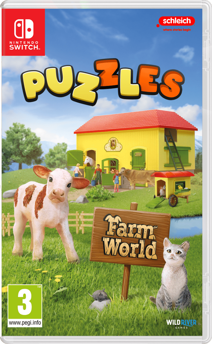 Schleich Puzzles FarmWorld Nintendo SWITCH - Jeux Vidéo Physique - Wild River - Shop Just for Games
