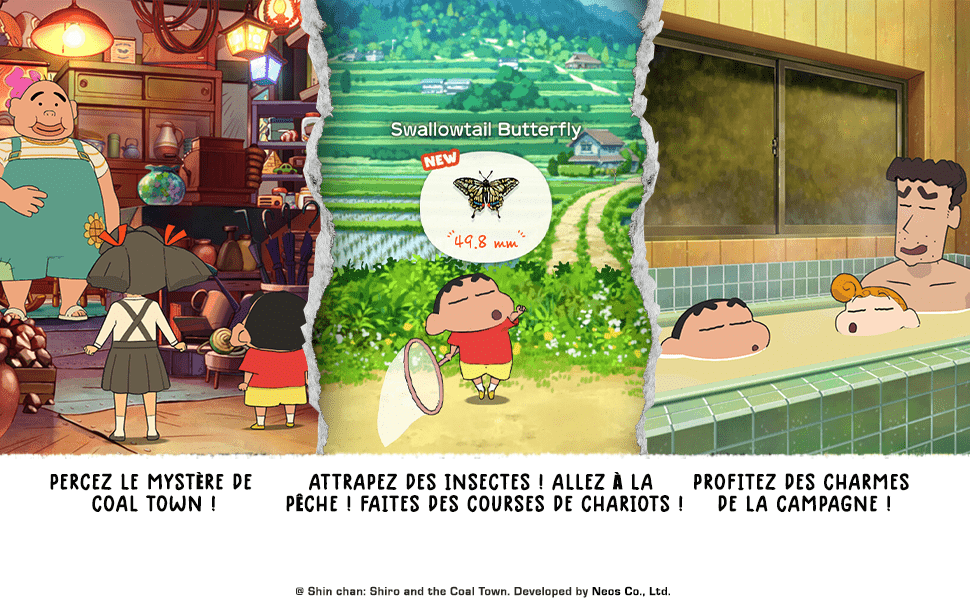 Shin Chan Shiro and the Coal Town SWITCH - Jeux Vidéo Physique - Clear River Games - Shop Just for Games