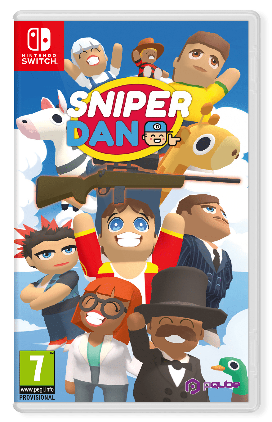 Sniper Dan Nintendo Switch - Jeux Vidéo Physique - PQUBE - Shop Just for Games