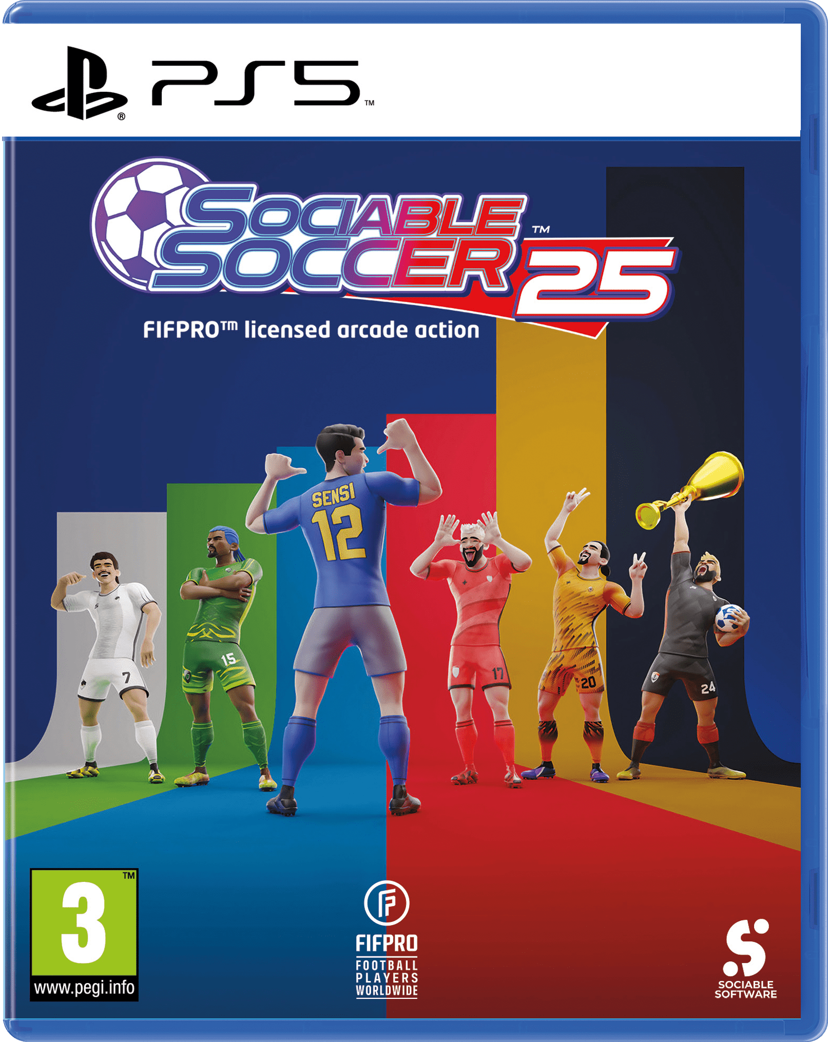 Sociable Soccer 25 PS5 - Jeux Vidéo Physique - CONTACT SALES - Shop Just for Games
