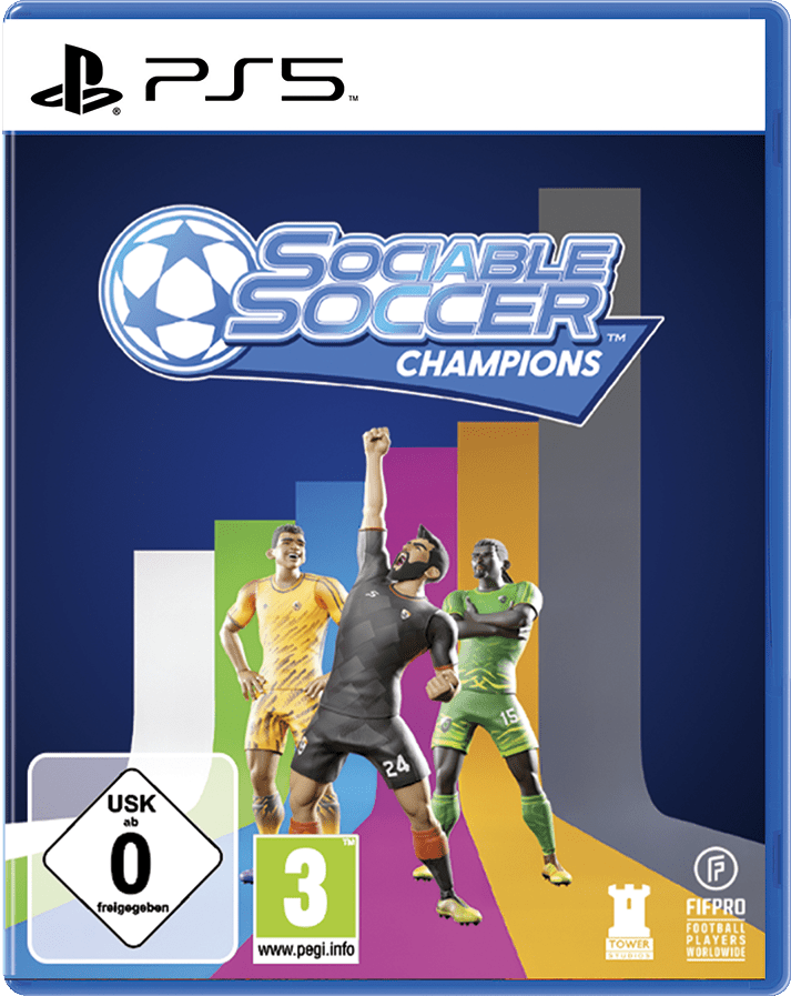 Sociable Soccer Champions PS5 - Jeux Vidéo Physique - CONTACT SALES - Shop Just for Games