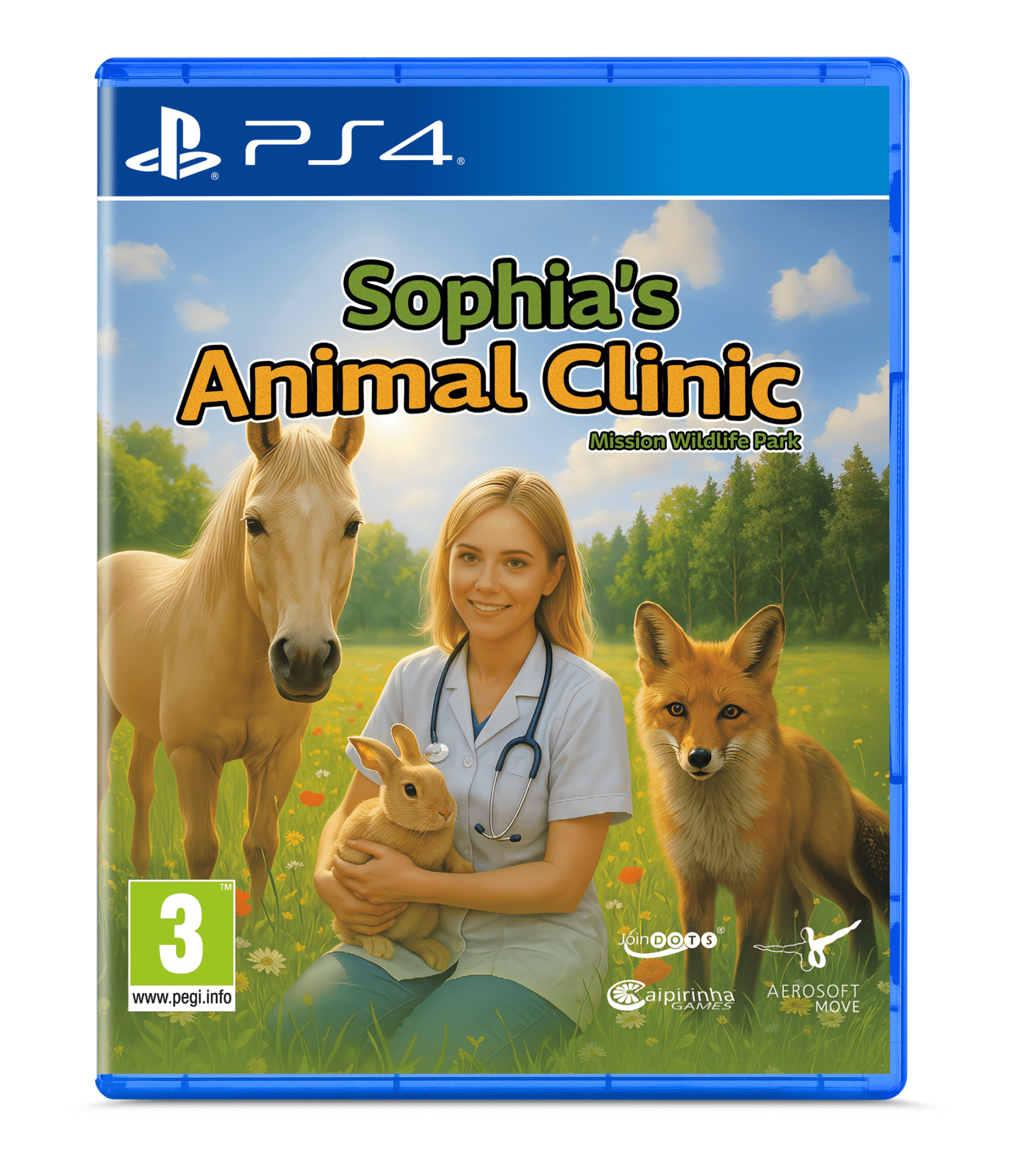 Sofia's Animal Clinic Mission Wildlife Park PS4 - Jeux Vidéo Physique - SILVER LINING - Shop Just for Games