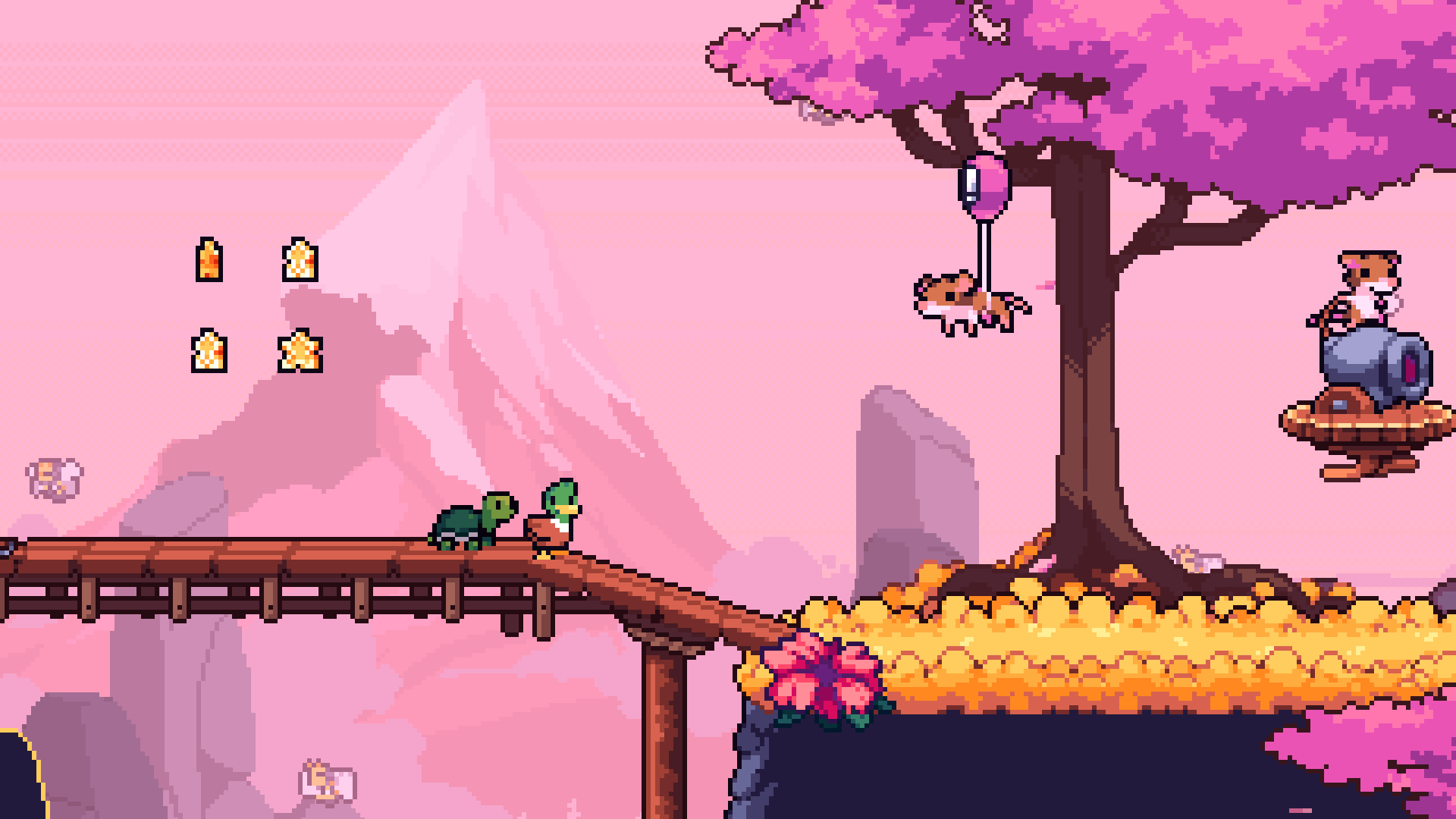 Windgepeitschte Nintendo Switch