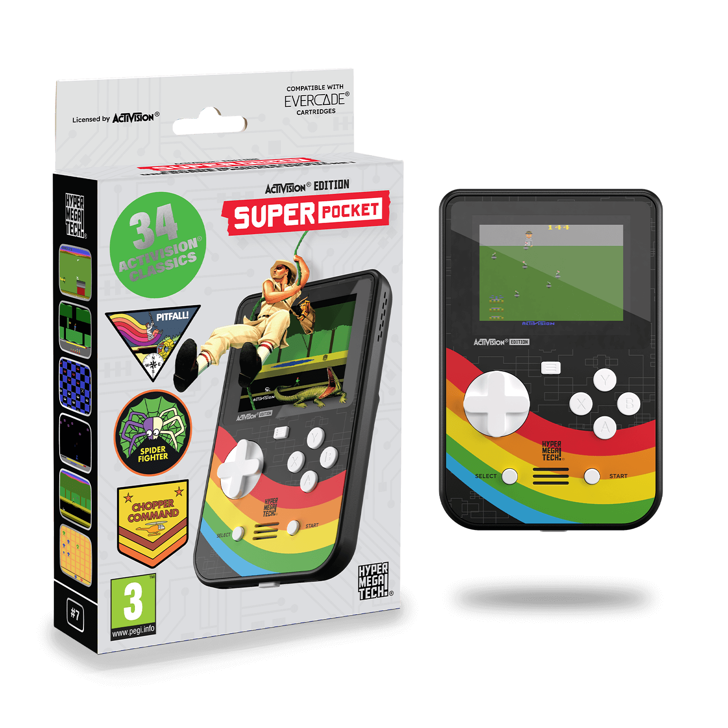 Super Pocket Activision Edition - Console portable - Evercade - Shop Just for Games