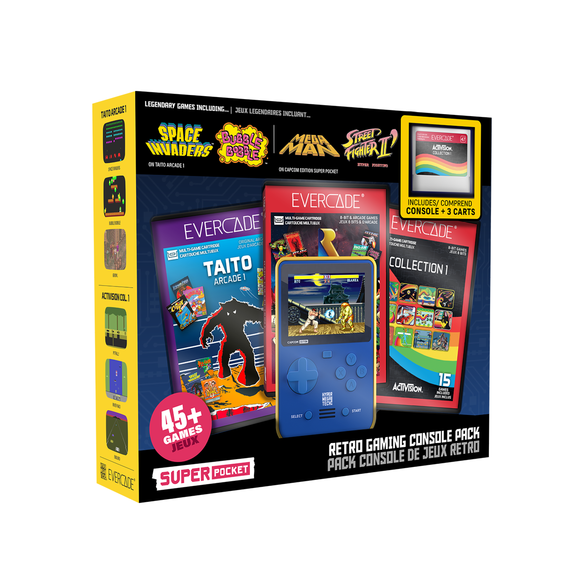 Super Pocket Capcom Bundle 1 (Console + 3 Cartouches Taito, Collection, RARE) - Console portable - Evercade - Shop Just for Games