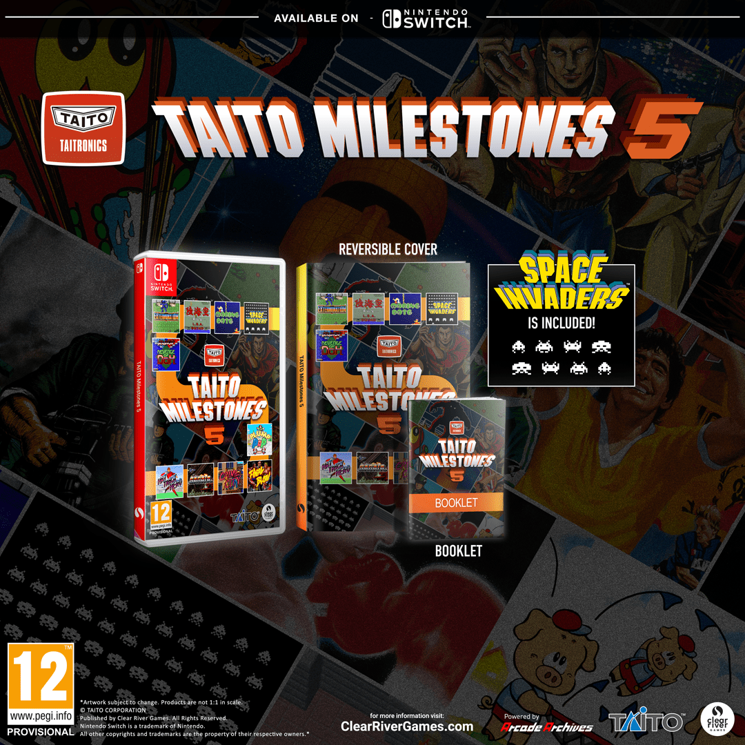 Taito Milestones 5 Nintendo SWITCH - Jeux Vidéo Physique - Clear River Games - Shop Just for Games