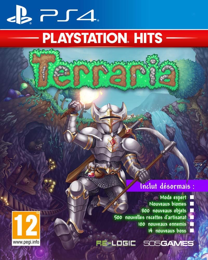 Terraria PS4 - Jeux Vidéo Physique - 505 GAMES - Shop Just for Games