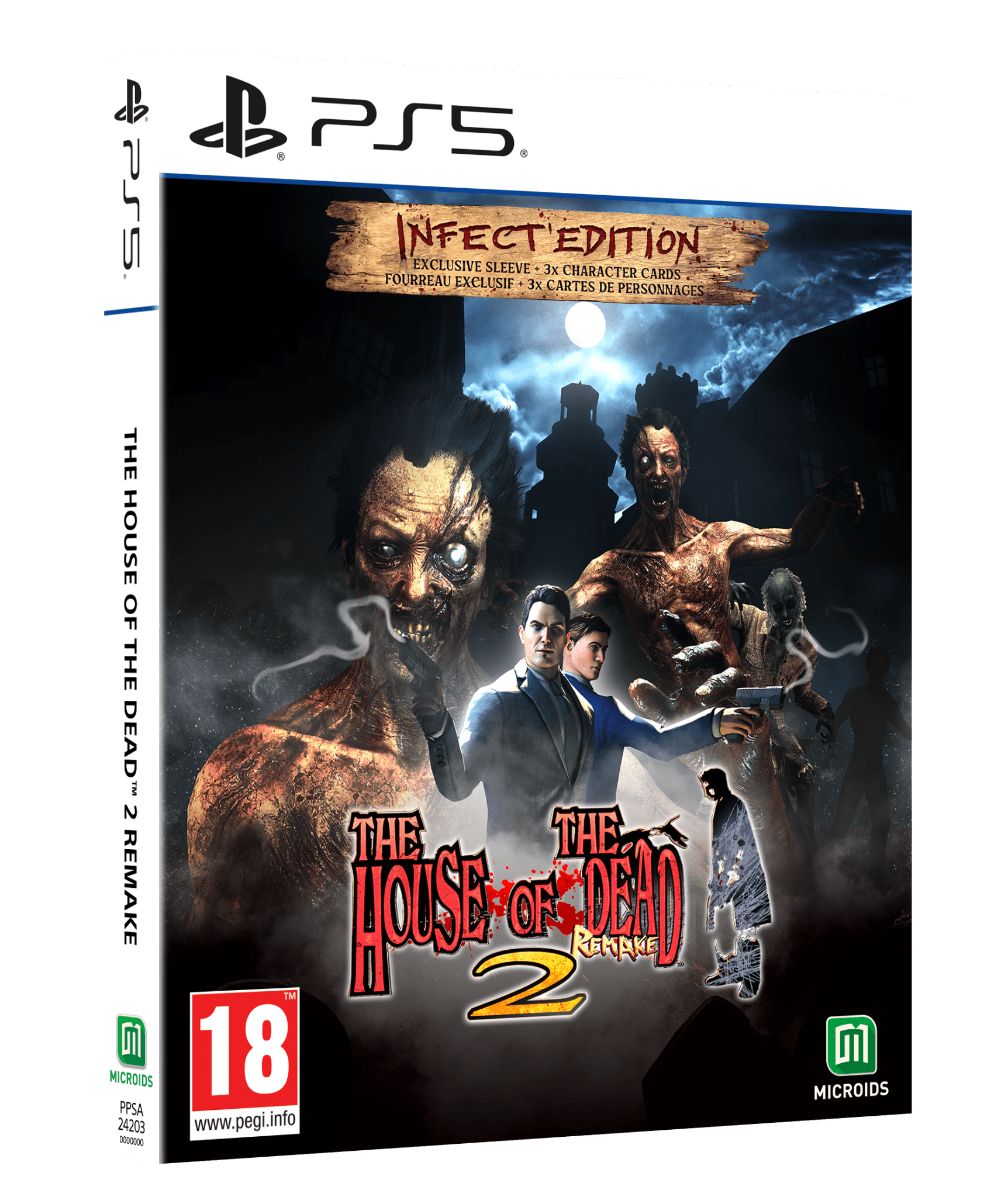 The House of the Dead 2 Remake Infect'Edition PS5 - Jeux Vidéo Physique - MICROIDS - Shop Just for Games
