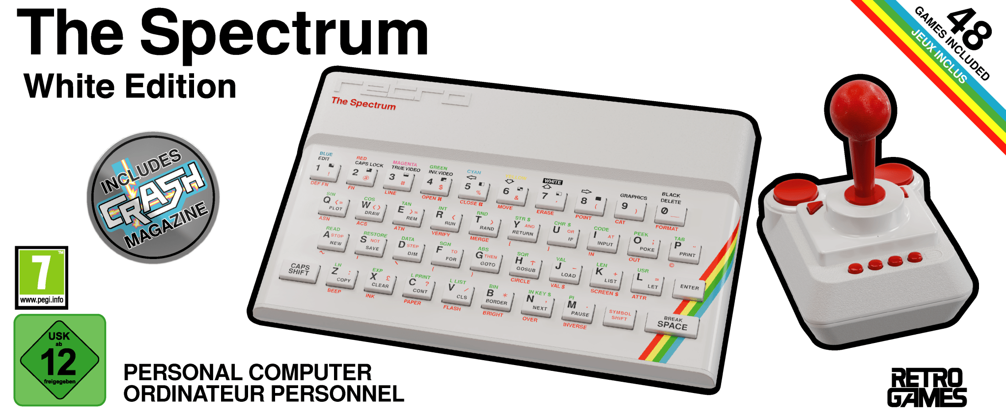 The Spectrum White Edition - Console - Retro Games - Shop Just for Games