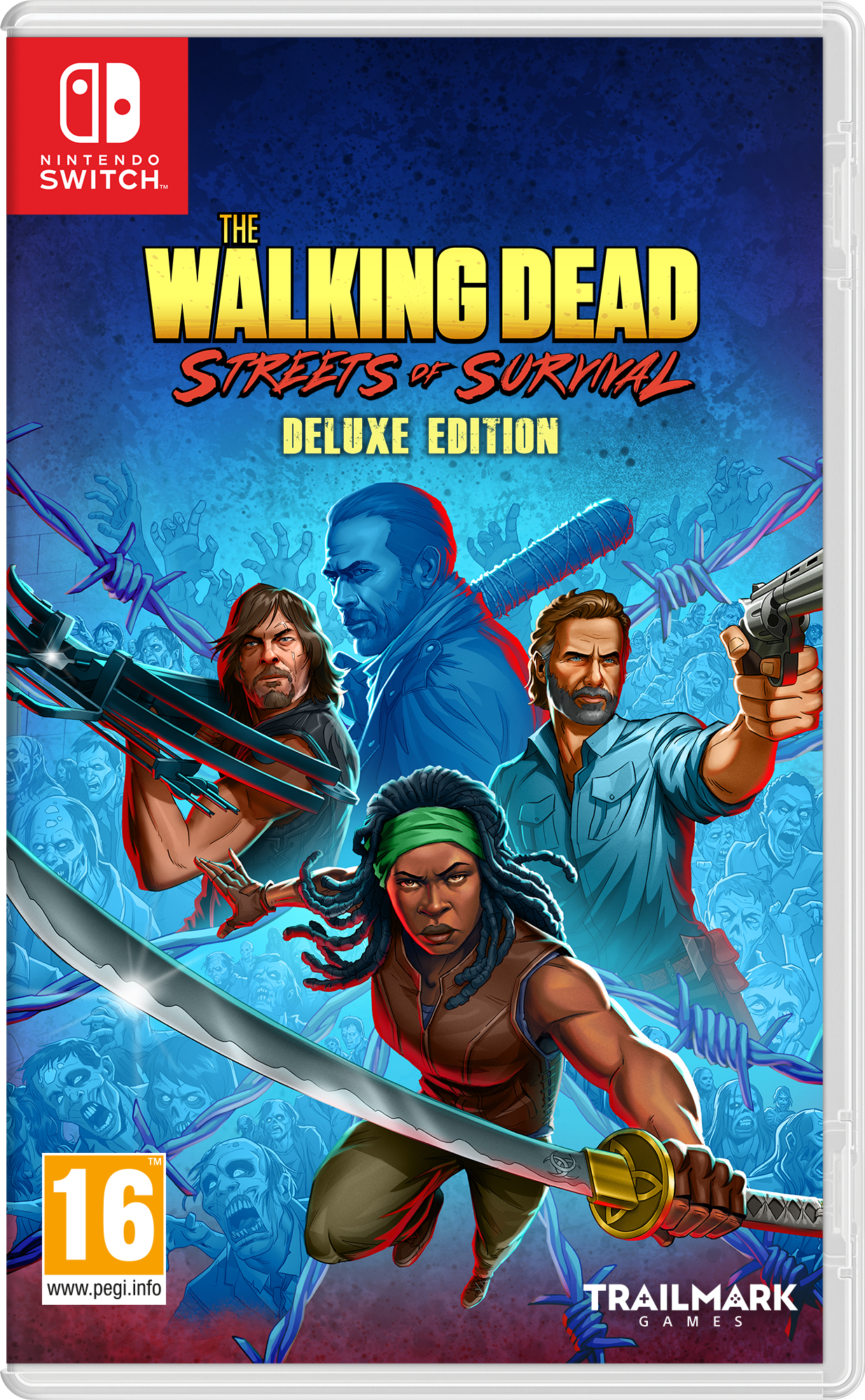 The Walking Dead Streets of Survival Nintendo Switch - Jeux Vidéo Physique - TRAILMARK GAMES - Shop Just for Games