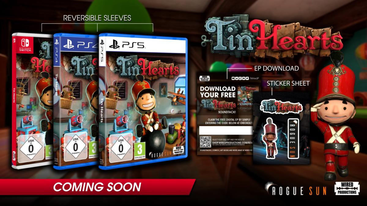 Tin Hearts Nintendo SWITCH - Jeux Vidéo Physique - WIRED PRODUCTION - Shop Just for Games