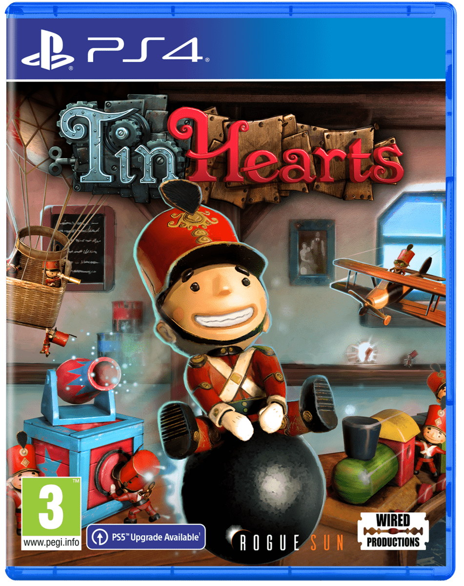 Tin Hearts PS4 - Jeux Vidéo Physique - WIRED PRODUCTION - Shop Just for Games
