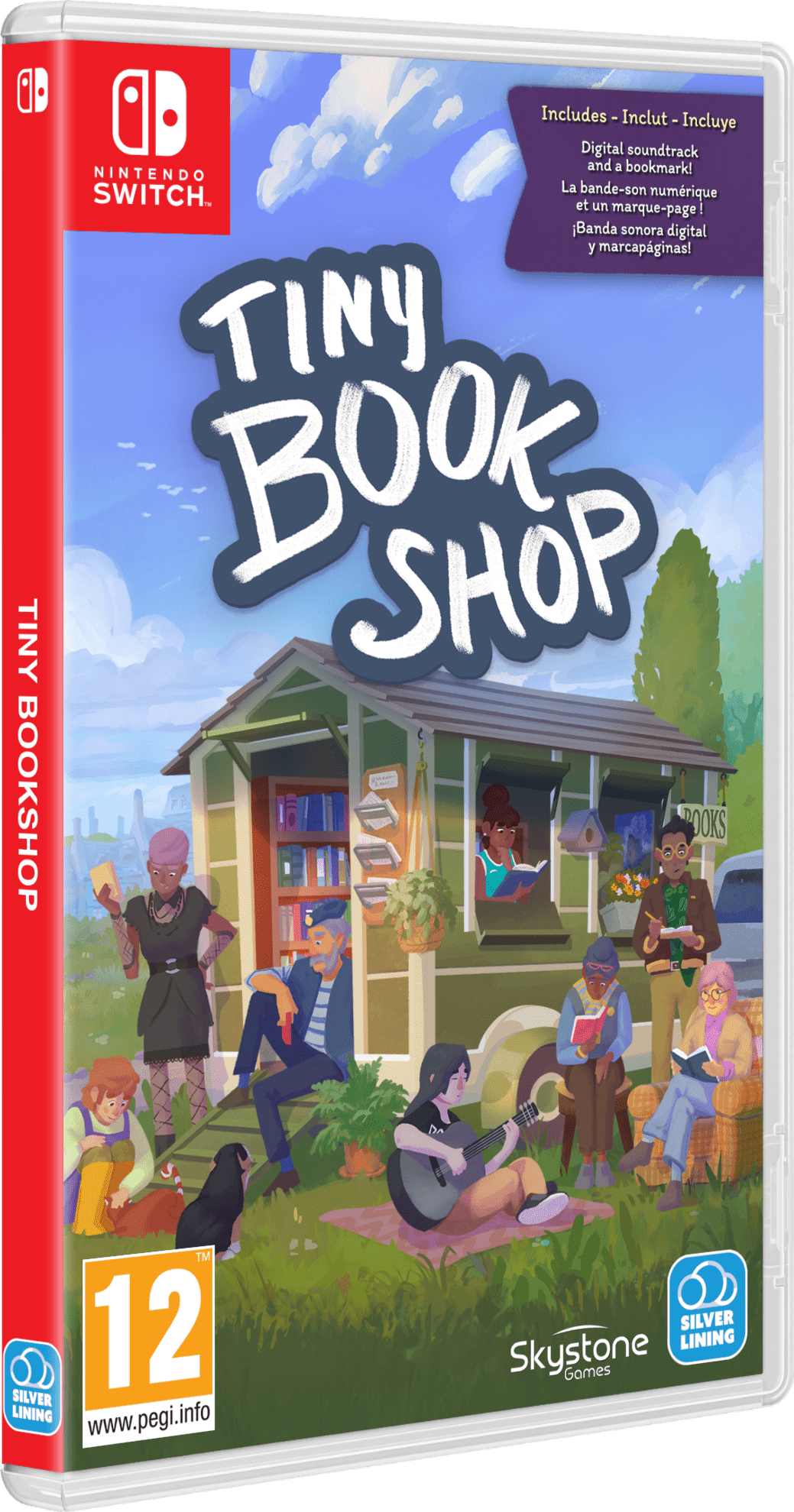 Tiny Bookshop Nintendo Switch - Jeux Vidéo Physique - SILVER LINING - Shop Just for Games