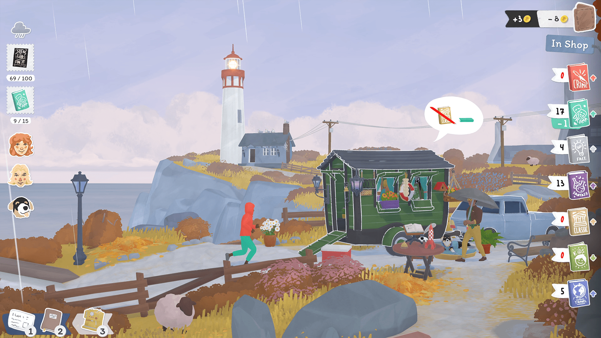 Tiny Bookshop PS5 - Jeux Vidéo Physique - SILVER LINING - Shop Just for Games