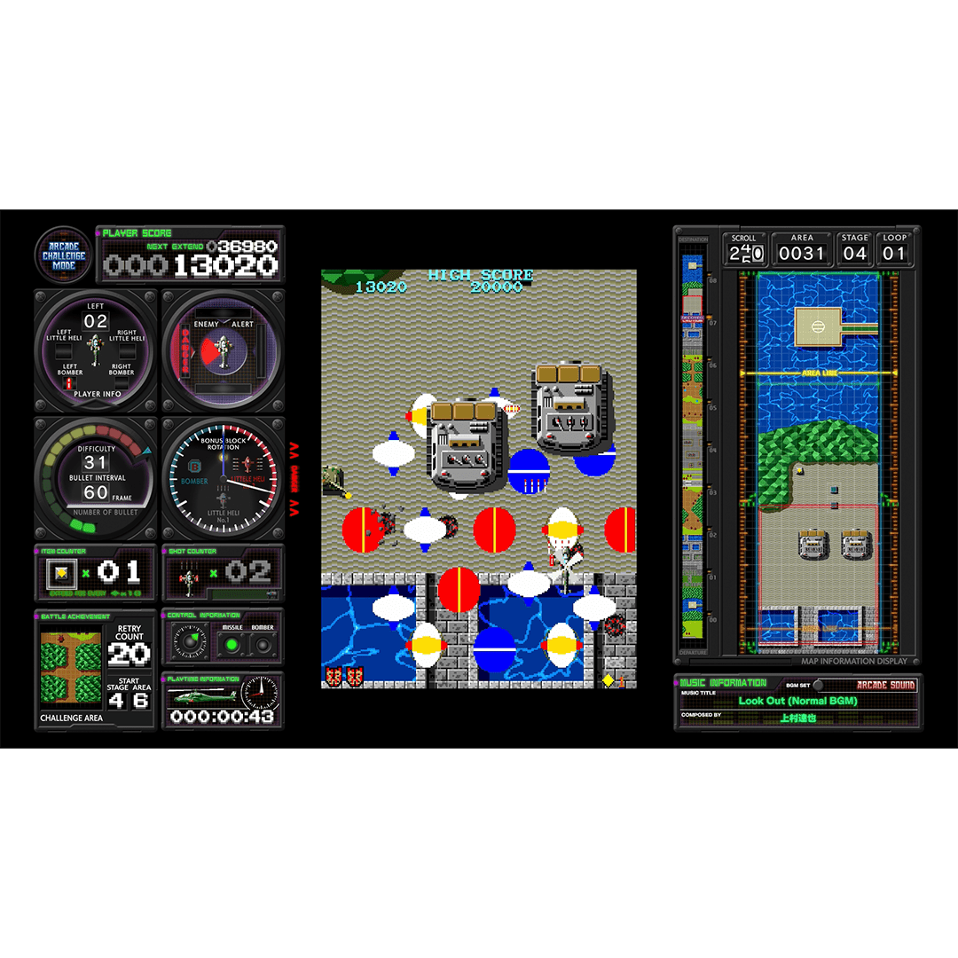 Toaplan Arcade Garage: Kyukyoku Tiger - Heli SWITCH - Jeux Vidéo Physique - Clear River Games - Shop Just for Games
