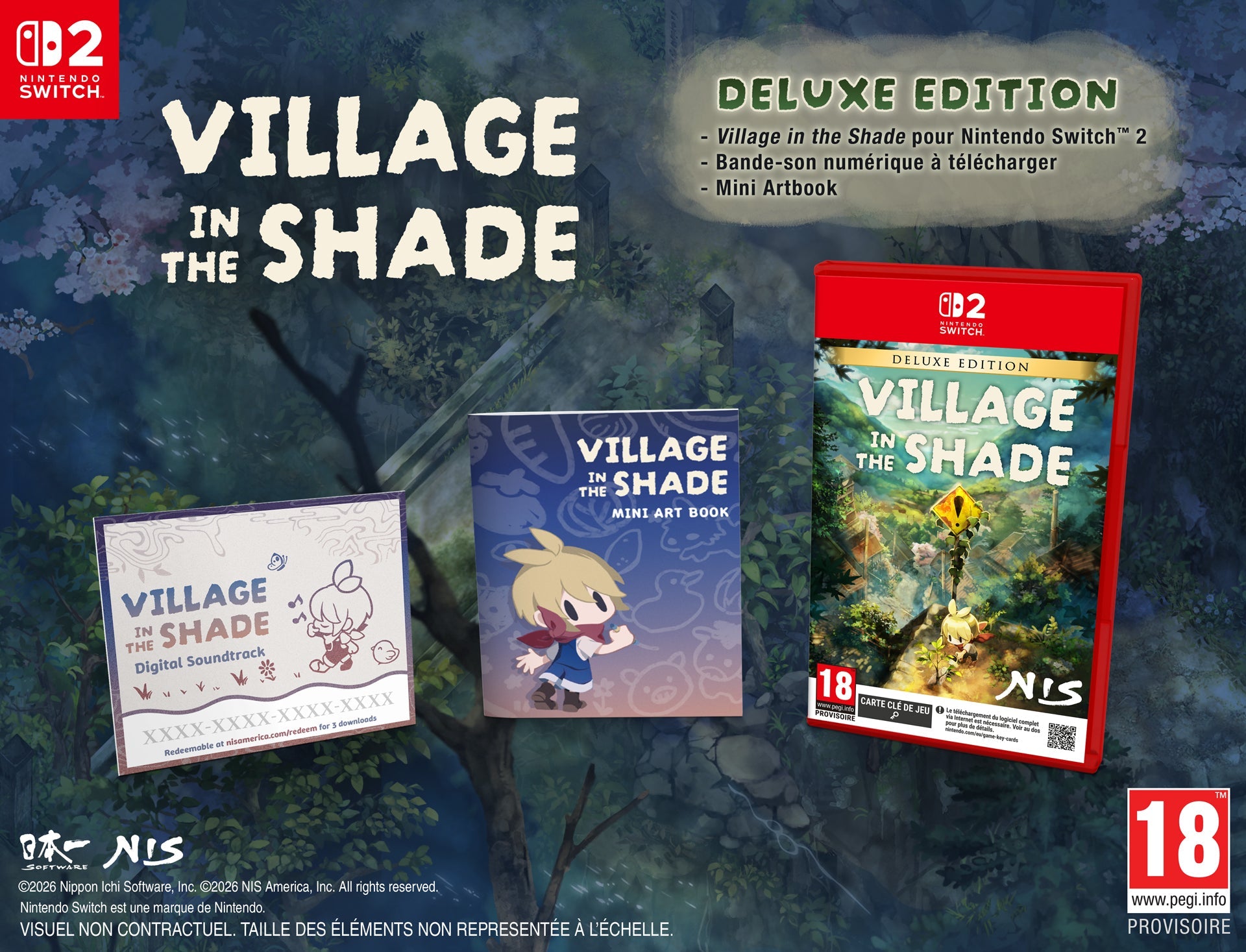 Village In The Shade Deluxe Edition SWITCH 2 - Jeux Vidéo Physique - NIS America - Shop Just for Games