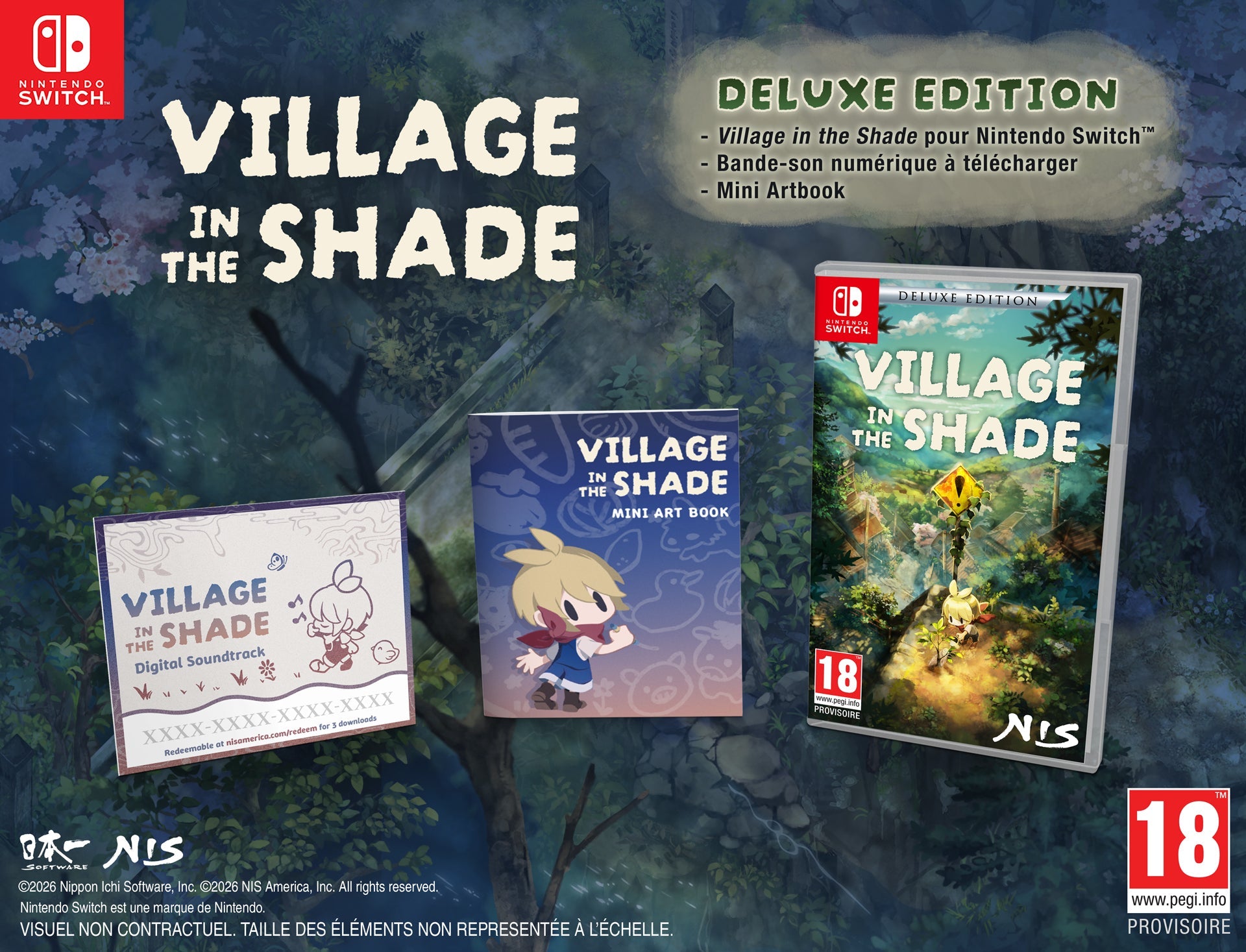 Village In The Shade Deluxe Edition SWITCH - Jeux Vidéo Physique - NIS America - Shop Just for Games