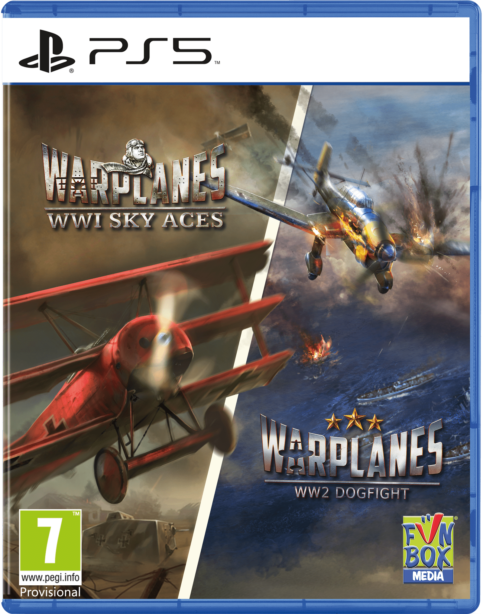 Warplanes Double Pack PS5 - Jeux Vidéo Physique - Funbox - Shop Just for Games