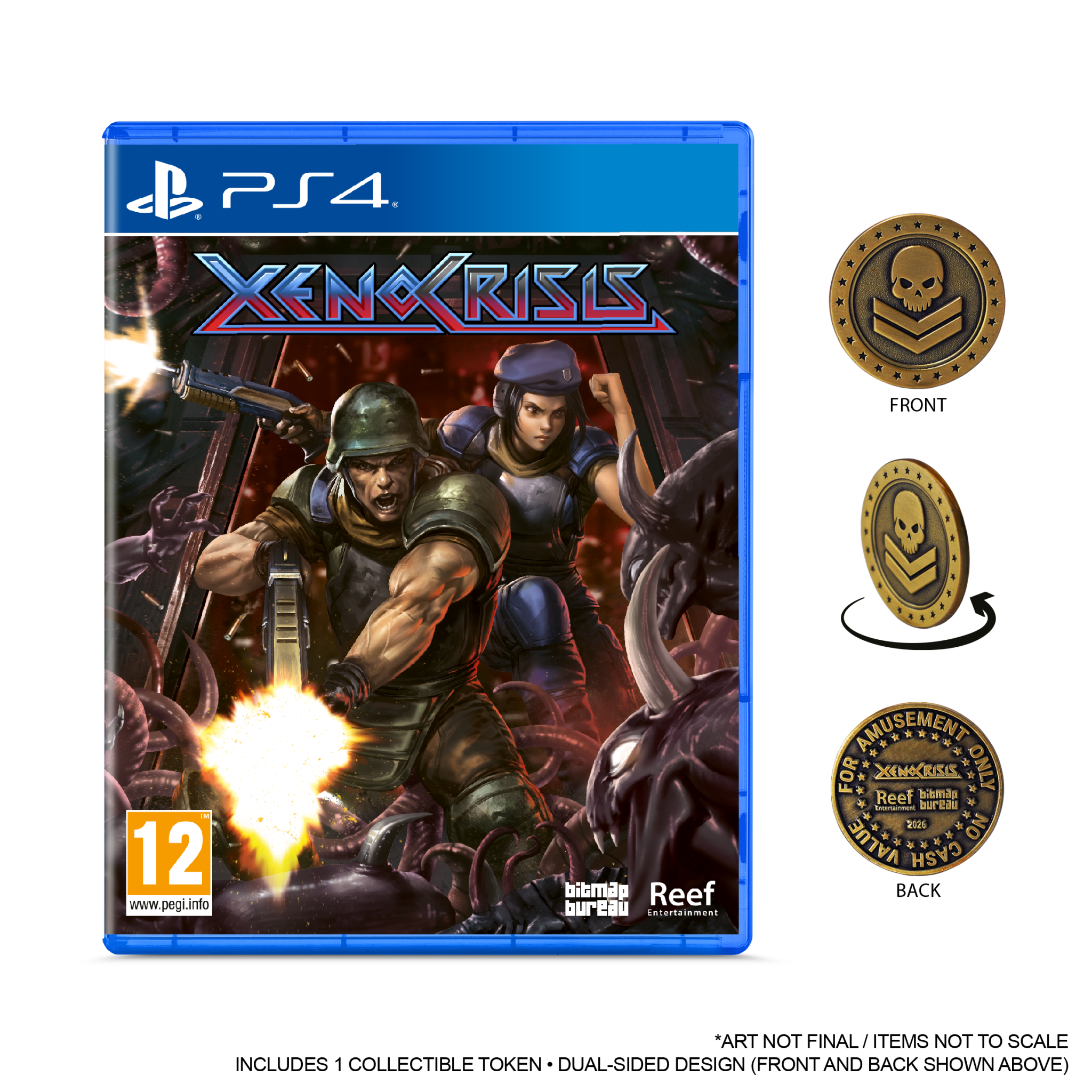 Xeno Crisis PS4 - Jeux Vidéo Physique - Reef Entertainment - Shop Just for Games