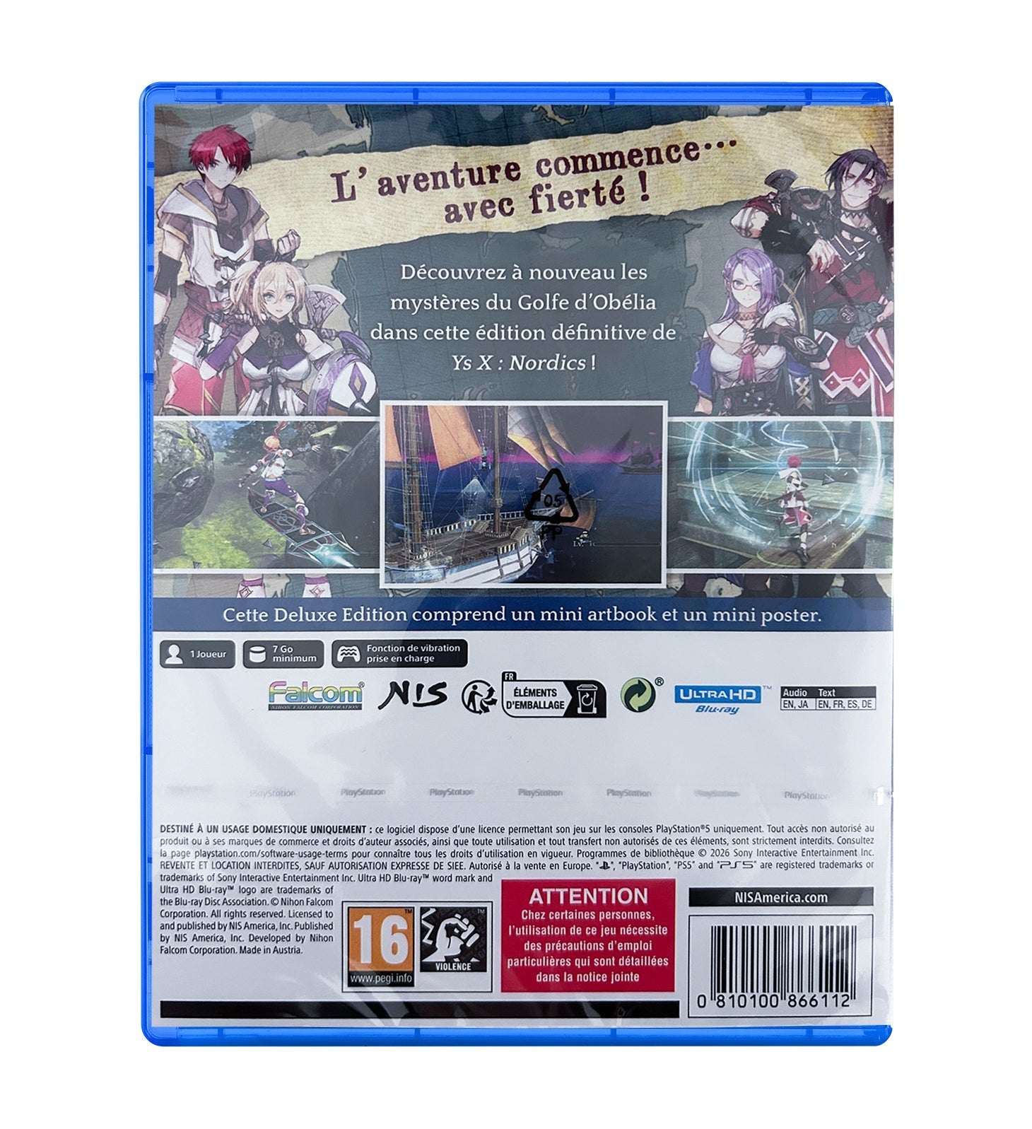 YS X Proud Nordics Deluxe Edition PS5 - Jeux Vidéo Physique - NIS America - Shop Just for Games